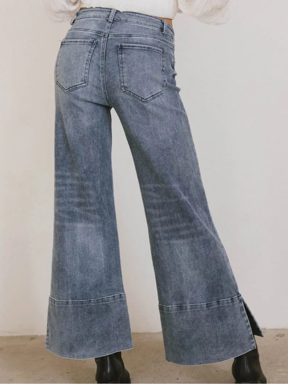 Bohme Hala Wide Leg Jeans size small - Picture 3 of 7